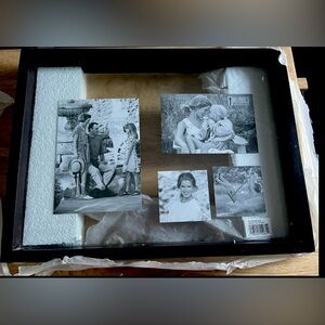 Melannco Keeper of Memories Floating Collage Frame 15x11 Espresso New
